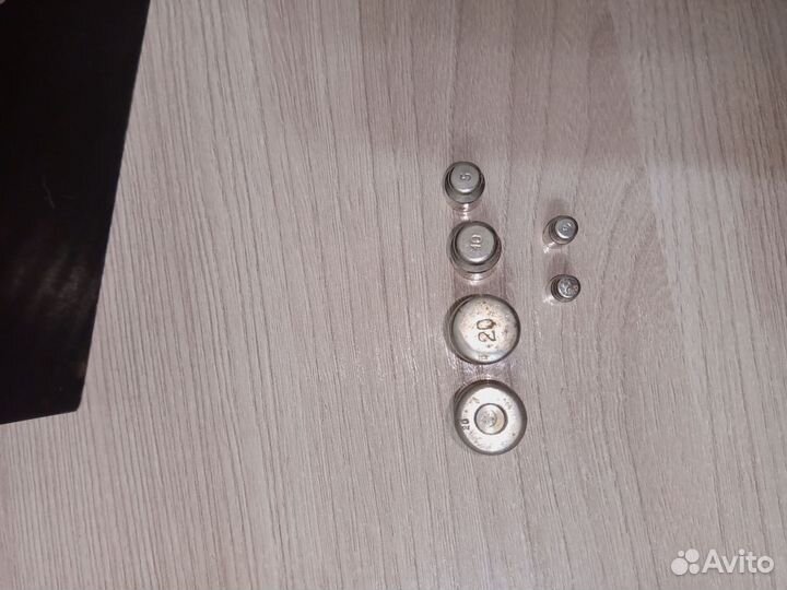 Набор гирь для весов СССР