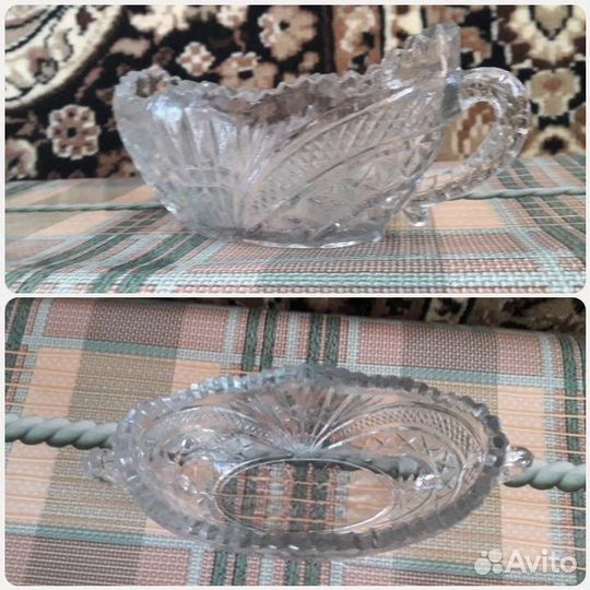 Посуда хрусталь. Ладья