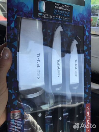 Набор Кухонных ножей tefal ice force