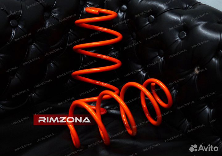 Пружины с занижением перед -50 на Ваз(lada)