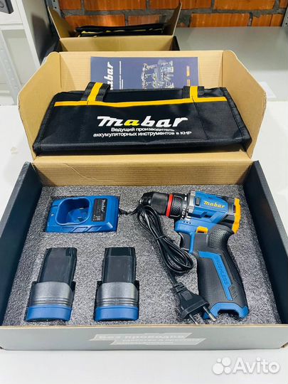 Аккумуляторная бeсщеточная дрель-шуруповeрт Mabar