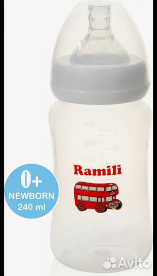 Двойной молокоотсос Ramili SE450 с бутылочкой