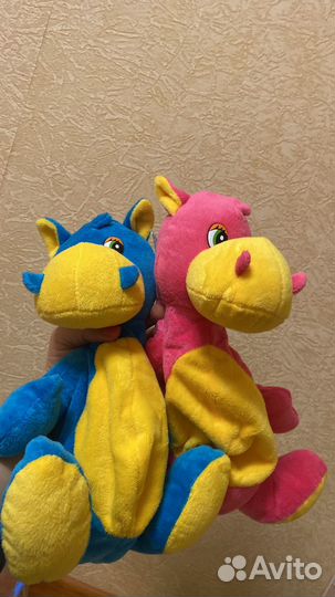 Дракон мягкая игрушка с молнией