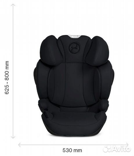 Автокресло Cybex Solution Z i-Fix Deep Black