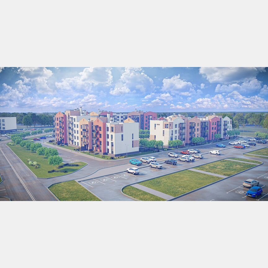 3-к. квартира, 77,2 м², 2/5 эт.