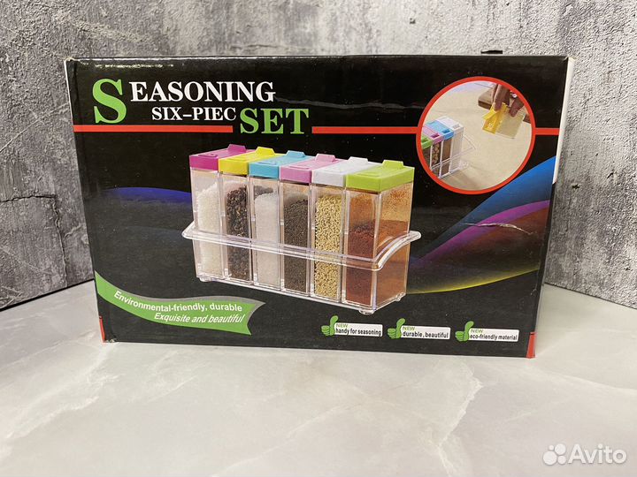 Набор для специй с подставкой