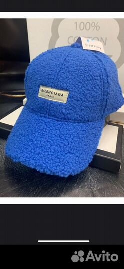 Кепка утепленна balenciaga