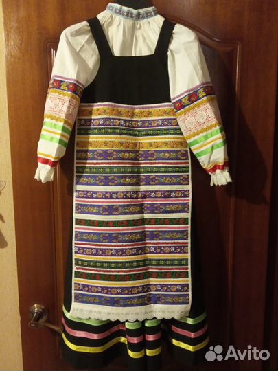 Сарафан и рубашка для фольклорного ансамбля