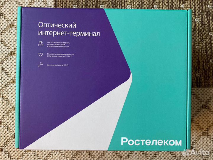 Скоростной оптический роутер Ростелеком RT-GM-3