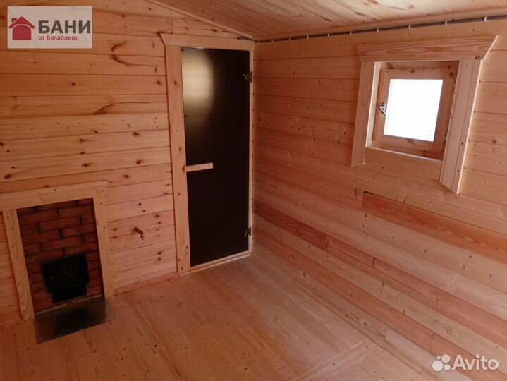 Баня из бруса под ключ