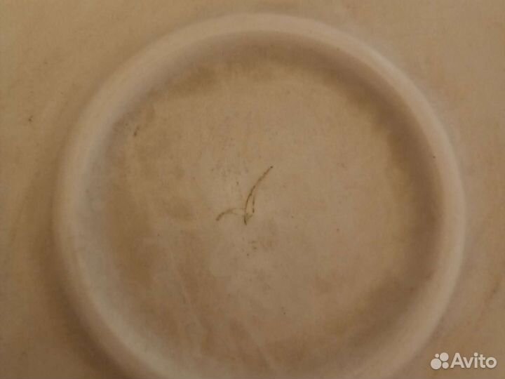 Винтажное керамическое блюдо СССР
