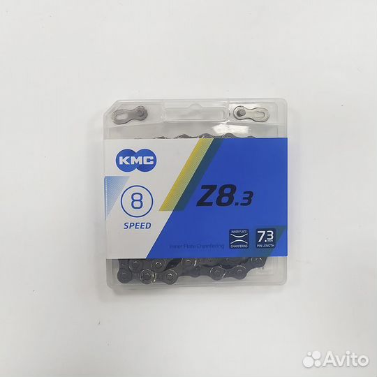 Цепь KMC 8ск Z8.3 116 звеньев с замком