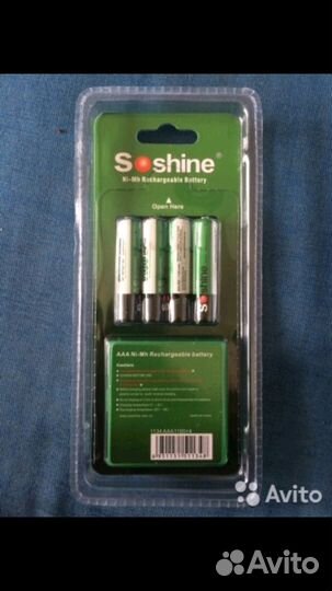 Аккумулятор Soshine AAA