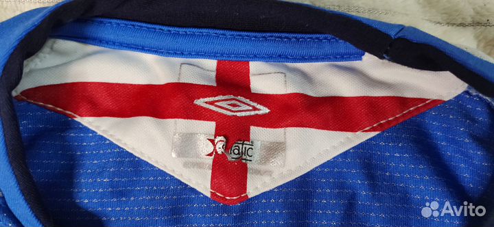 Футболка сборной Англии по футболу 2004 г