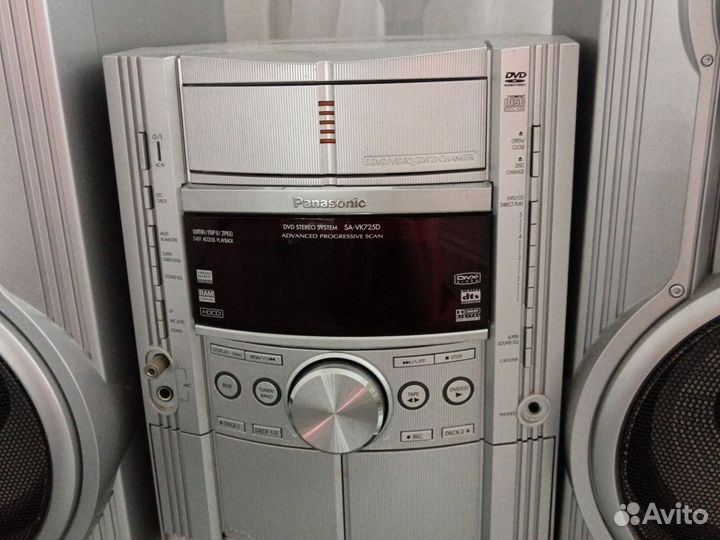 Музыкальный центр panasonic sa vk 725d