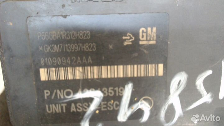 Блок абс, насос Chevrolet Trax 2016, 2018