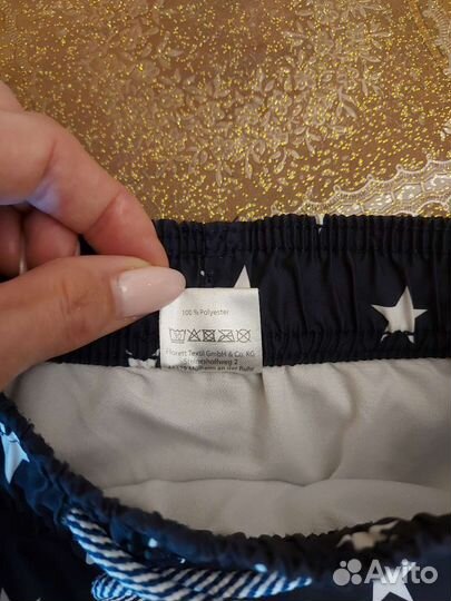 Шорты купальные на мальчика рост 116