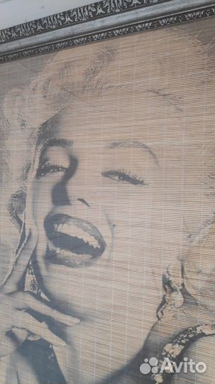 Картина постер Мерелин Монро большая 126*70 см