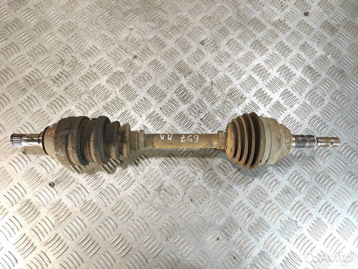 Полуось передняя левая Opel Astra G