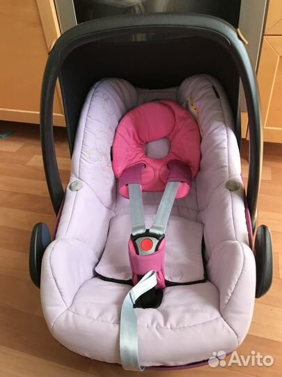 Автолюлька maxi cosi pebble с базой