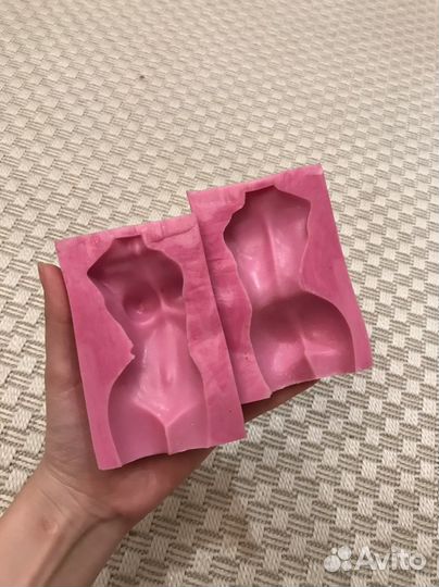 Форма для свечей женское тело