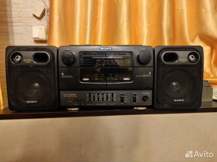 Музыкальный центр Sony cfs-w430s с нюансами