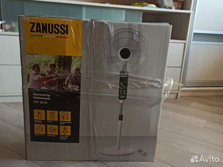 Вентилятор напольный zanussi