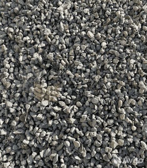 Щебень гравийный любой фракции с доставкой