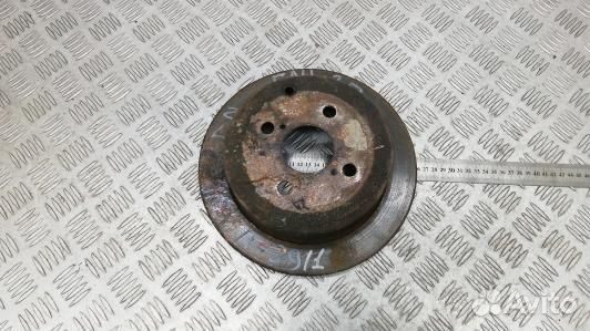 Диск тормозной задний toyota corolla E12 (ENI29LR0