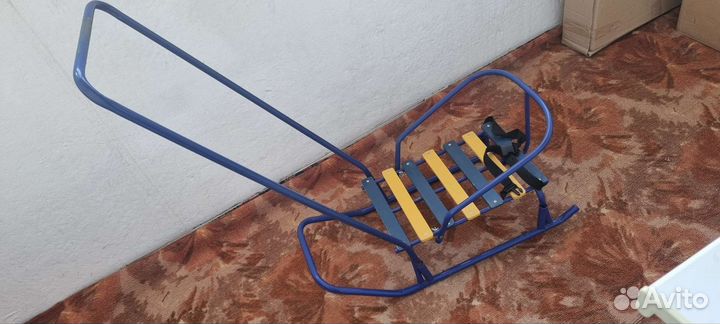 Детские зимние санки