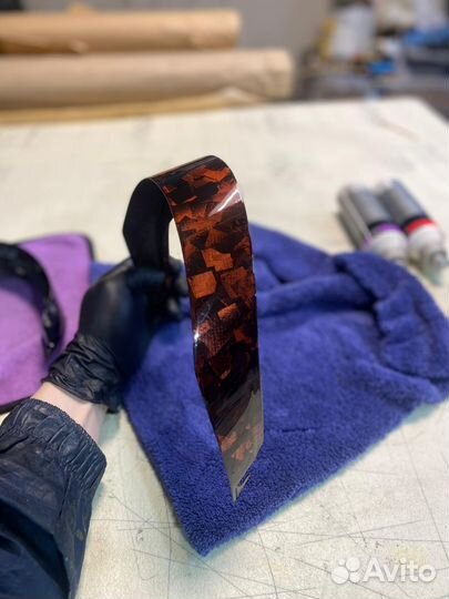 Спойлер карбоновый на шлем AGV pista