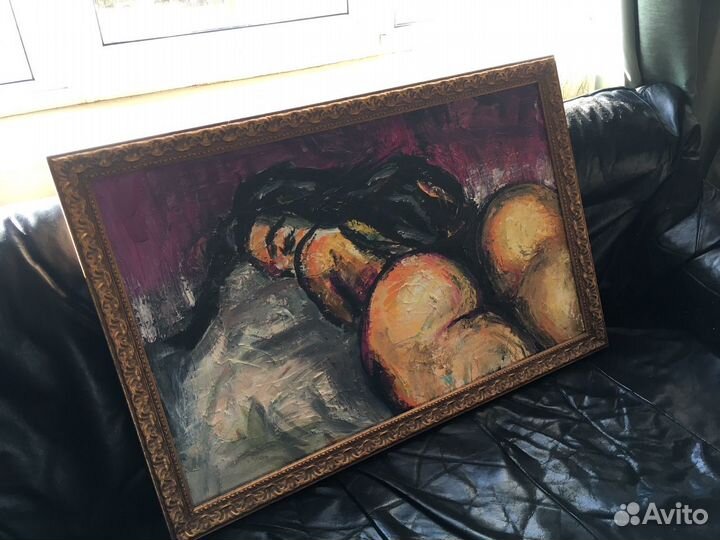 Картина маслом на холсте Пробуждение Розы