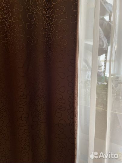 Комплект Шторы + тюль