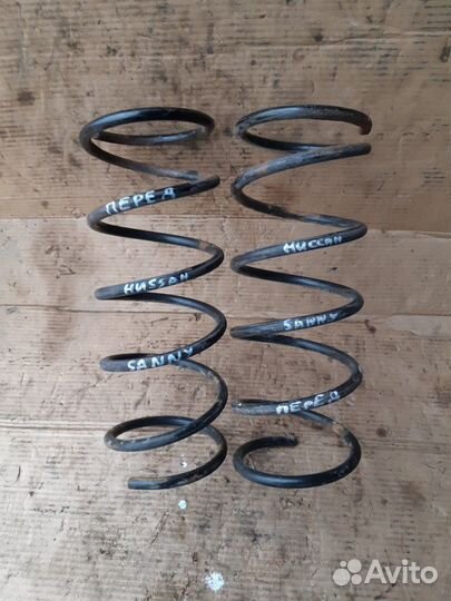 Пружина передняя Ниссан Санни Н14