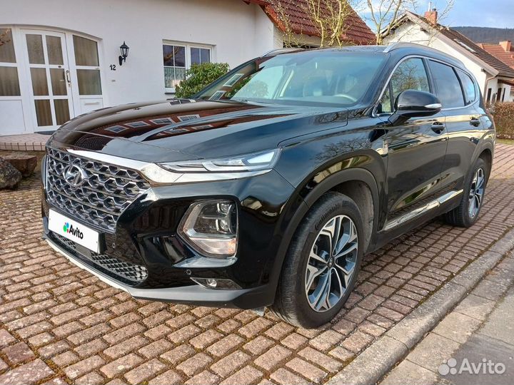 Hyundai Santa Fe 2.2 AT, 2020, 64 000 км