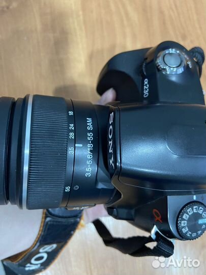 Зеркальный фотоаппарат sony