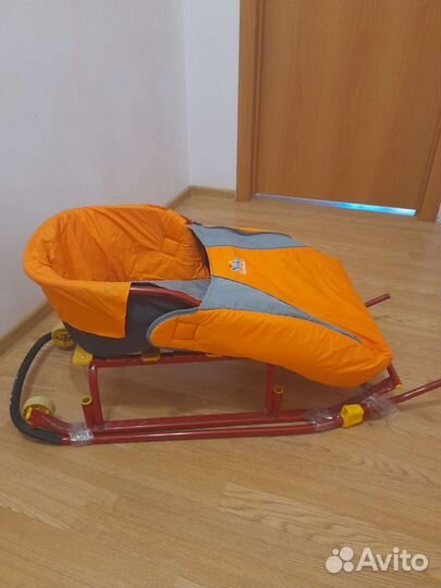 Детские санки коляска бу