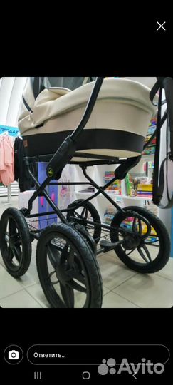 Коляска Cobabe 6300L 2в1 Экокожа