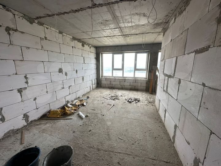 2-к. квартира, 57,2 м², 1/10 эт.