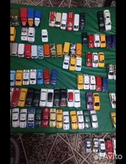 Машины металлические. Российские модели