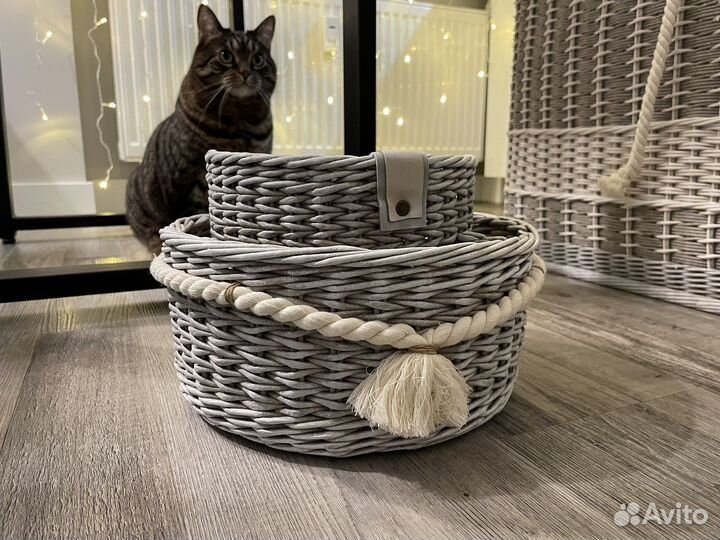 Корзина плетеная