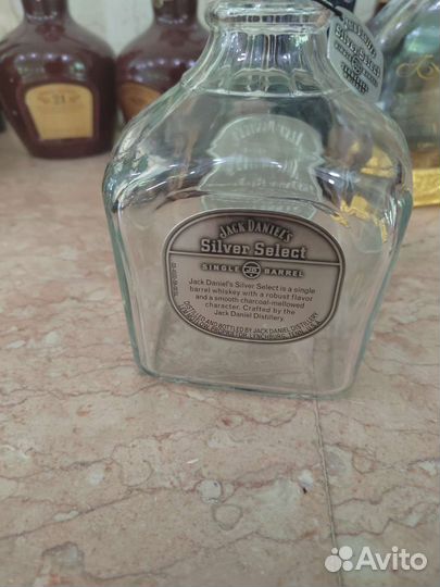 Бутылки из под элитного алкоголя