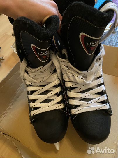 Хоккейные коньки MaxCity Calgary 41р