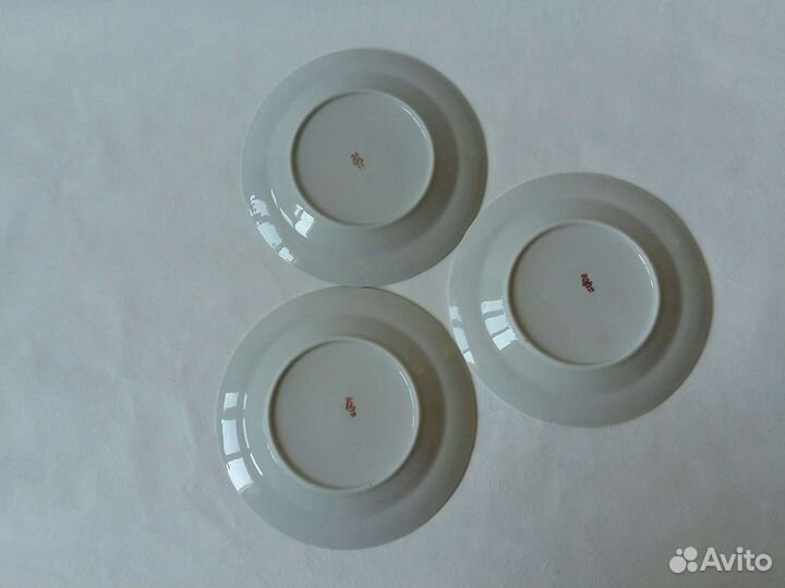 Винтажные тарелки в скандинавском стиле геометрия