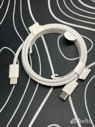 Плетеный кабель usb type-c apple