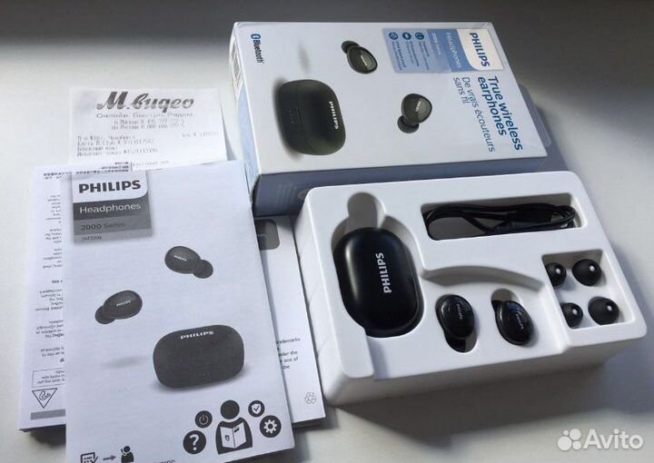 Беспроводные наушники philips