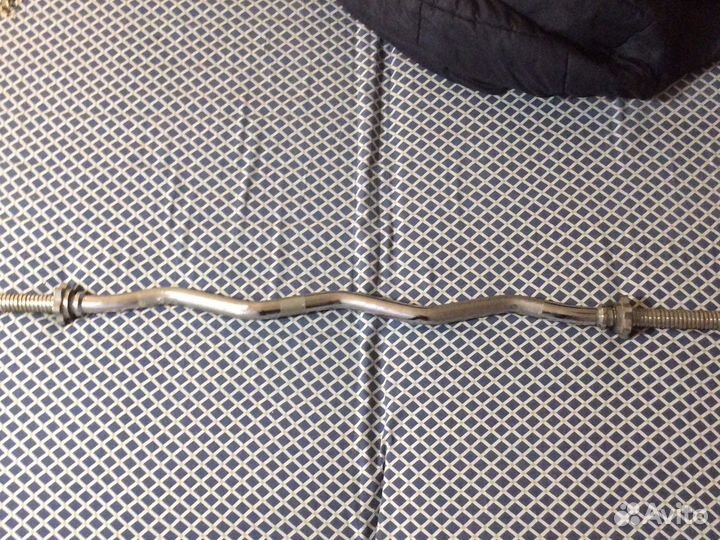 Гриф для штанги изогнутый