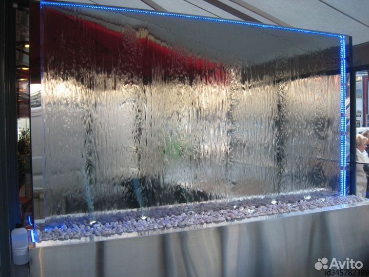 Водопад по стеклу - от производителя