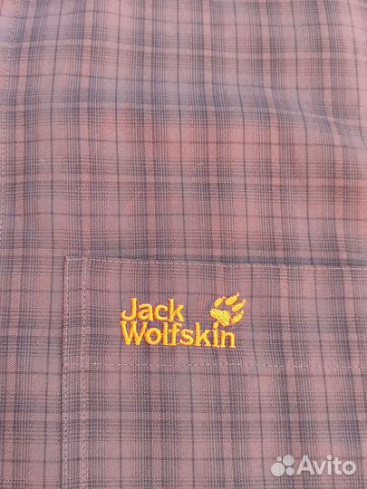 Jack wolfskin рубашка