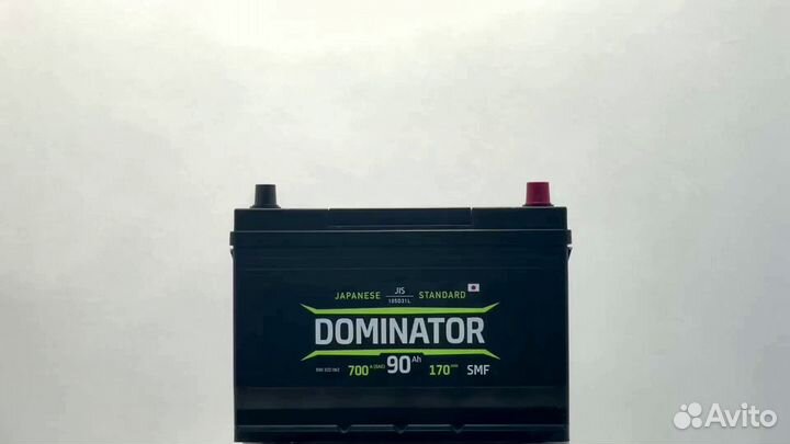 Аккумулятор dominator 90 А (0) D31